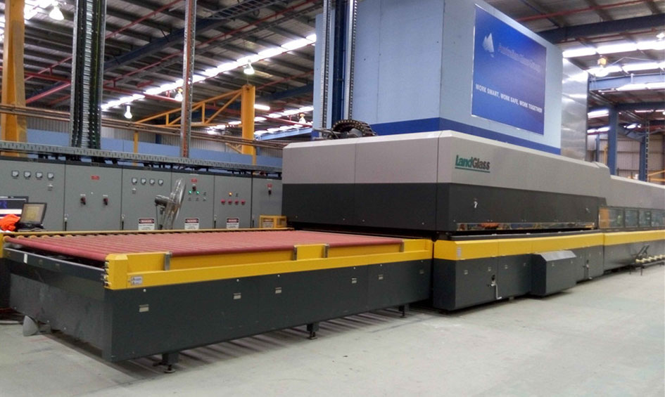 One More LandGlass Top Convection Glass Tempering Furnace in Australia