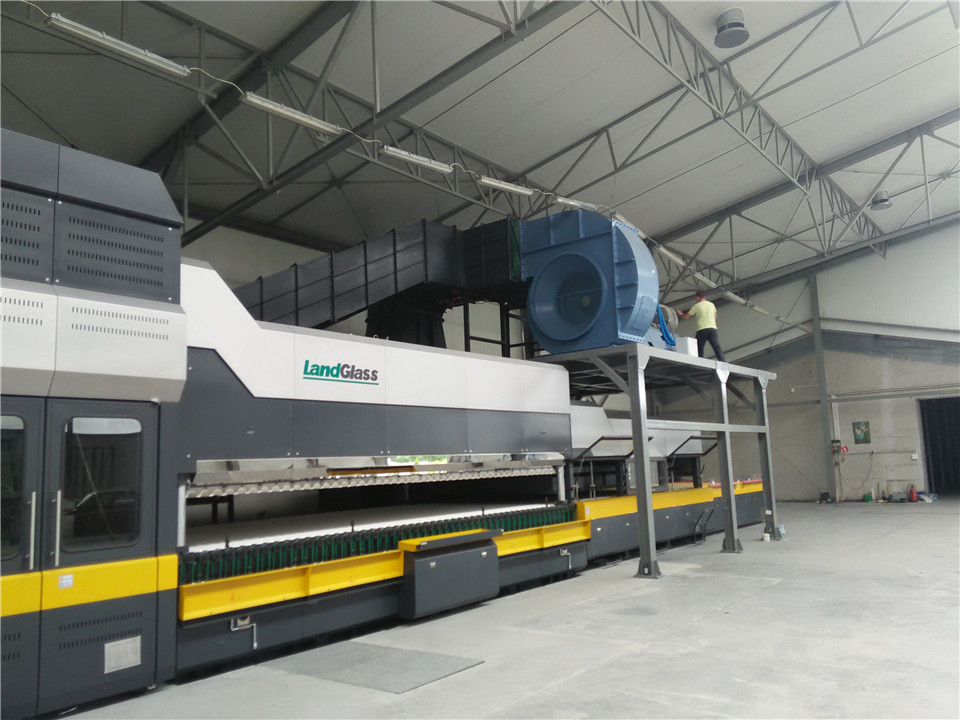 LandGlass Convection Tempering furnace in PolandLandGlass Convection Tempering furnace in Poland