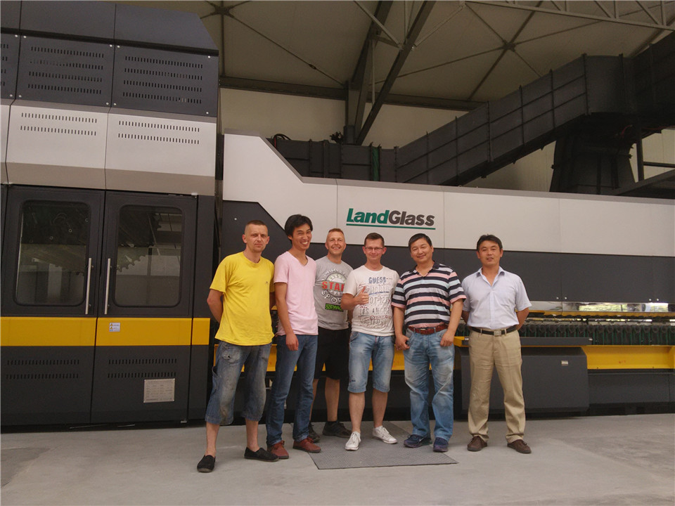 LandGlass Convection Tempering furnace in Poland