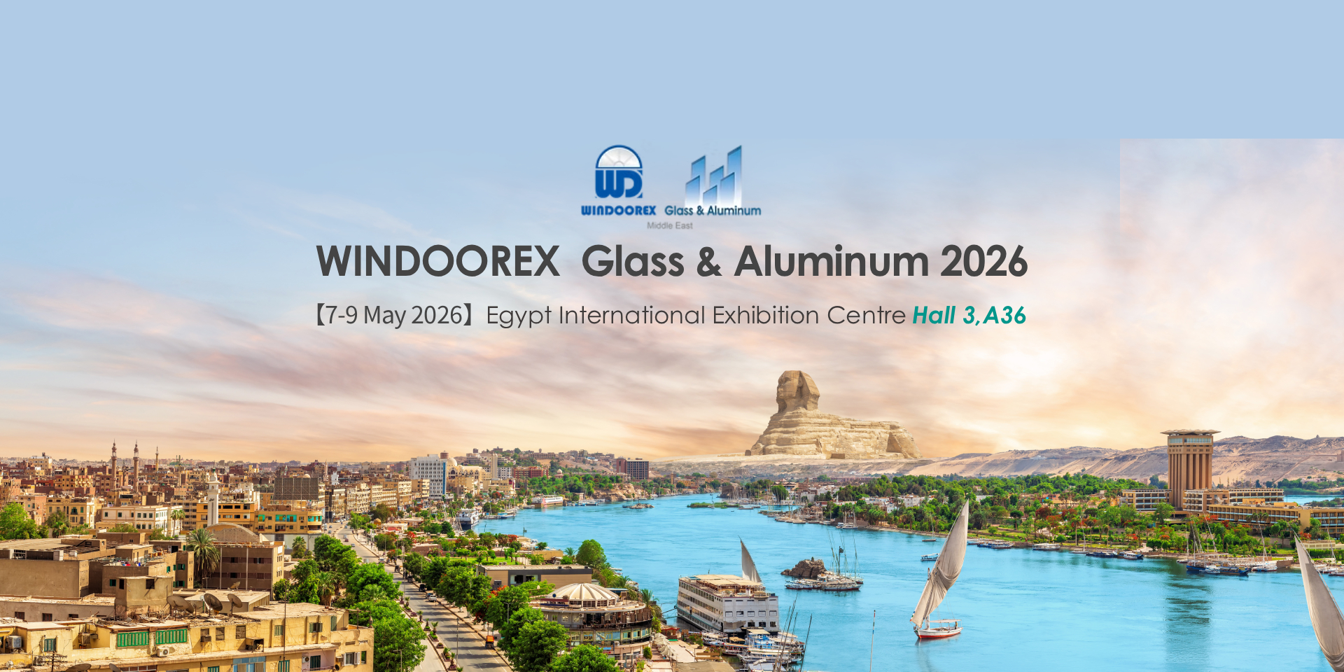 LandGlass Is Going to Attend WINDOOREX 2026 in Egypt