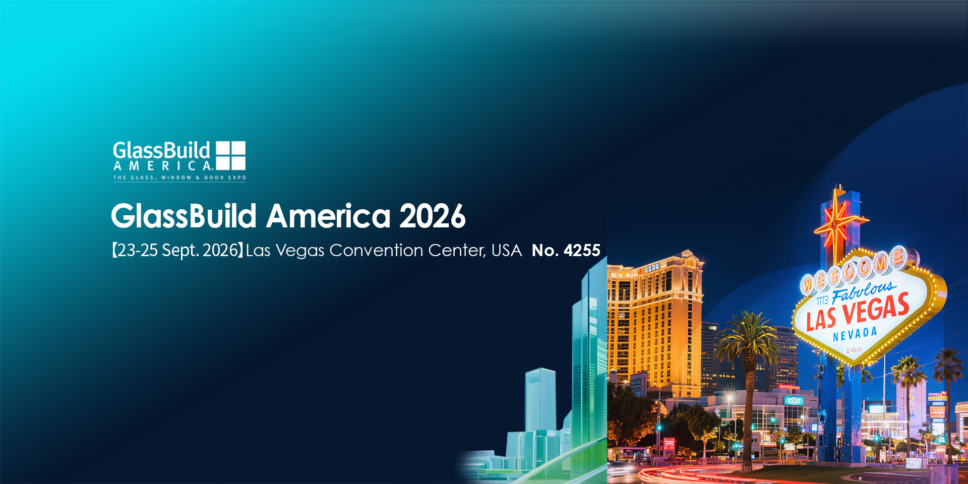 Visit LandGlass at GlassBuild America 2026 in Las Vegas Visit LandGlass at GlassBuild America 2026 in Las Vegas