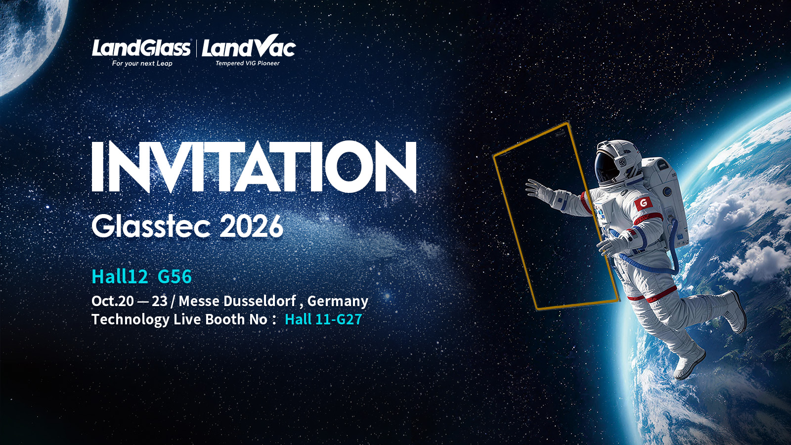 LandGlass Invites You to Glasstec 2026 LandGlass Invites You to Glasstec 2026